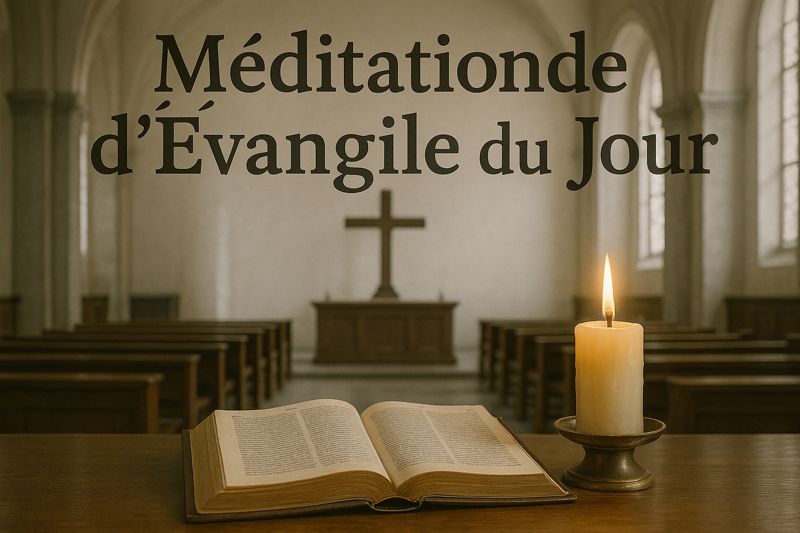 Méditation de l’Évangile du Jour – Réflexion Spirituelle Quotidienne